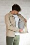 Collared, Zippered, Lined, Regular Fit Spring Coat - 3