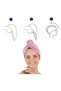 Microfiber Hair Dye Mask Towel Hair Drying Towel Paint-Resistant Shawl Cap Hair Towel - 3
