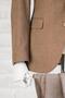 Pointed Collar Regular Fit Double Slit Lined Winter Fabric Men's Single Jacket - 5