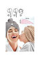 Microfiber Hair Dye Mask Towel Hair Drying Towel Paint-Resistant Shawl Cap Hair Towel - 4