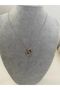 S Letter Silver Color Balloon Pendant,High Letter Necklace
