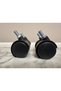 4 Pieces 4X4Cm Wheels with M8 Nuts 40mm Wheel