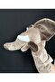 Mouth Moving Plush Donkey Elephant Frog Crocodile Giraffe Lamb Cow Duck Toy Hand Puppet - 6