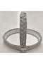 سلة محبوكة بمقبض بيضاوي، مجموعة هدايا، صندوق مهر