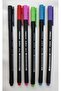 6-Piece Fineliner 0.4 mm Felt Tip Pen