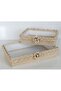Rectangular Knitted 2-Piece Basket Organizer Gift Bundle Dowry Box - 3