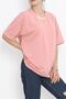 Clz275 Two Thread T-Shirt Dried Rose - 6