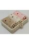 Knitted Towel Basket 3 Pieces 30*50 cm Cotton Small Towel and Basket Gift Bundle Dowry Box - 4