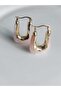 Enamel Pink Bag - Hoop Earrings - 4