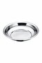 6 Stainless Steel Dinner Plates ?15Cm High Edge Leg Plate Guaranteed to Use for a Lifetime