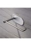 Stainless Steel 40cm Towel Holder and Toilet Paper Holder Set - Adhesive Mount - No Screws - 4