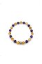 Certified Original Genuine 6mm Amethyst - Citrine - Gray Hematite - Zircon Apparatus Line Bracelet - 4