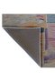 Shape Collection Pastel Multicolor Pink Face Detailed Woven Base Modern Decorative Carpet 41 - 2