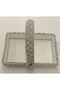 Gift Rectangular Knitted Handle Basket Organizer - Bundle Holder - 2