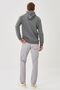 Texas Slim Fit Slim Fit Regular Waist Light Gray Stretch Trousers - 5