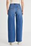 Regular Fit Regular Cut High Waist Spanish Leg 100% Cotton Stella a Line Blue Jean Jeans - 6