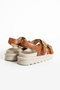 Camelia Women's Sandals with Double Buckle Detail - 4
