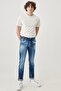 Luke Slim Fit Low Waist Denim Stretch Jean Jeans - 4