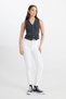 Skinny Fit Slim Fit High Waist Very Narrow Leg Forever Fit Off-White Jean Denim Trousers