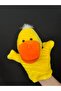 Plush , Elephant, Frog, Crocodile, Giraffe, Lamb, Cow, Duck Toy Hand Puppet with Moving Mouth - 6