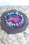 Sodalite Bracelet Hamsa Fatima's Hand Natural Stone Bracelet Evil Eye Bead Model Sodalite Stone - 3