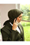 وشاح تويل سادة - كاكي - 5