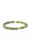 Canadian Jade Natural Stone Bracelet, 6mm Sphere Cut - 2