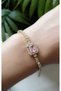 Waterway Baget Stone 316L Steel Bracelet Vip Stainless Steel Anti-Allergic Non-Irritating Series Fmaccesori̇es - 4