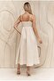 Begonia Beige Muslin Dress - 4
