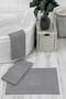 3 Piece Towel Mat Set