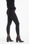 Black High Waist Skinny Jeans Compact Plus Size Trousers - 2