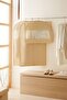 3 Pieces Beige Herringbone Clothes Cover Suit Cover Clothes Carrying Cover Gamboç 60x100