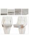 2 Pieces Gray Lid Cabinet Drawer Jewelry Laundry Folding Storage Box Organizer 30X23X11 - 5