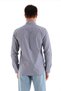 Patterned Gray Cotton Regular Men's Shirt - 6