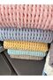 Alize Puffy Hand Knitted Baby Kids Blanket Pink - 5
