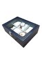 Watch Box 6 Pieces Dark Blue Crocodile - 3