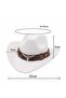 Unisex Cowboy Fedora Hat Cowboy Hat Cowboy Hat - 4