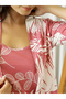 Pack of 3 - Cotton Tropical Print Cami, Robe & Pyjama - 6