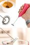 Handheld Foamer Coffee Maker Egg Beater Chocolate Cappuccino Stirrer Mini Portable Blender - 7