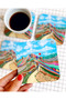 Women's Flower Patterned Strong Cup Scarf