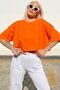 Women's Crew Neck Oversize Crop