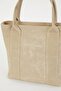 Nude Waxed Canvas Women's Shoulder Bag 05Po23Y3501 - 6