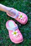 Pink-White Women's Slippers 19345 - 2