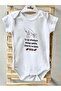 Special Design Don't Leave My Hand Dad 100% Natural Cotton Organic Printed Snap-On Bodysuit Baby Badi