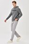 Texas Slim Fit Slim Fit Regular Waist Light Gray Stretch Trousers - 3