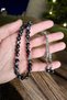 Eye Agate Prayer Beads 33 Pieces Prayer Beads Agate Stone Prayer Beads Certified Special in Mdf Box - 2