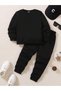 Unisex Tracksuit Set - Crew Neck Sweatshirt and Jogger Pants Sweatpants