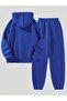 Plus Size Unisex Hooded Tracksuit Set - 2