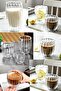 3 Pieces Twisted Cup Set - Double Sided, Heat Resistant Borosilicate Presentation - 2