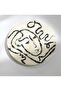 Minimal Decorative Handmade 2-Piece Decorative Concrete Plate Jewelry Plate Coaster - 3